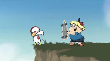 Kick Buttowski: Medio Doble de Riesgo 1x1